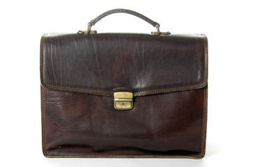 old briefcase