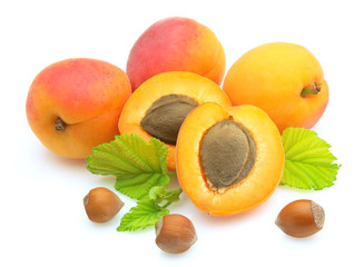 Naklejka na ściany i meble Apricots and nuts