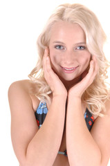 Obraz premium Lovely bikini girl.