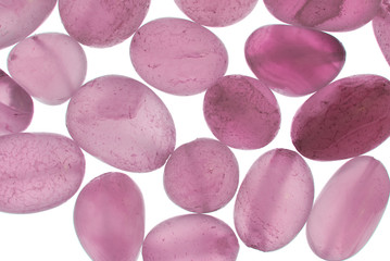 Pink aventurine necklace and bracelet beads