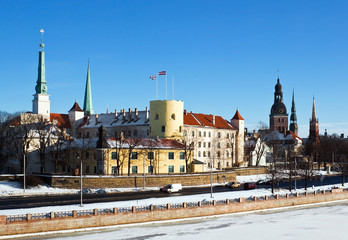 Central part of Old Riga