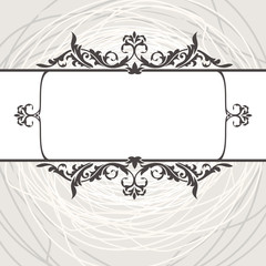 decorative vintage frame