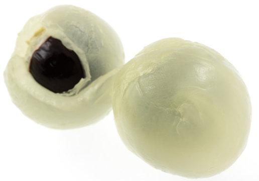 pulpe de longane, fruit du dragon