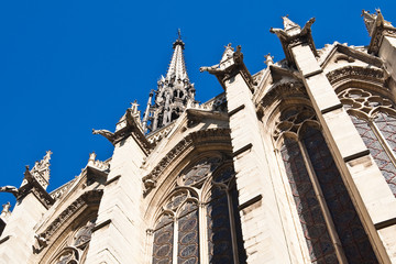 Fototapeta na wymiar Sainte-Chapelle. Paryż