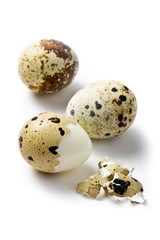 boiled quail eggs
