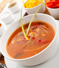 Asian food - vegetable soup