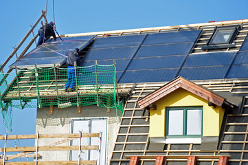 solaranlage am dach montieren