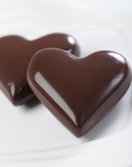 Chocolate hearts