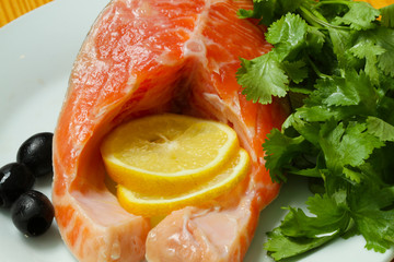 Steak of Salmon