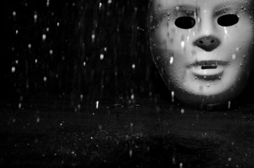 Mask and rain