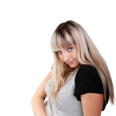Naklejka premium Blonde