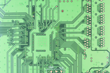Real circuit board background