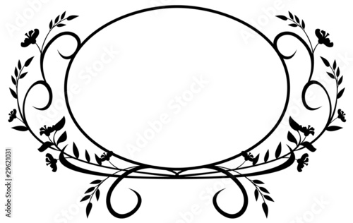 “Oval silhouette frame” Stock image and royalty-free vector files on
