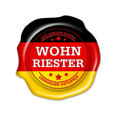 Siegel wohnriester