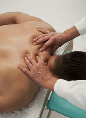 Bodybuilder Massage