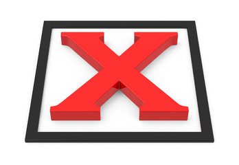 Fototapeta premium Rotes Kreuz