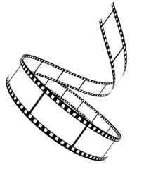 Segment blank film rolled up