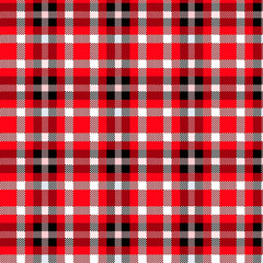 Seamless pattern tablecloth vector