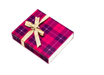 Gift box isolated on white background