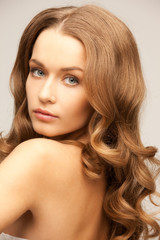 Naklejka premium lovely woman