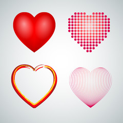 Valentine's Day design element