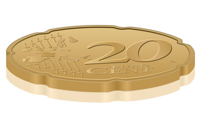 twenty euro cent