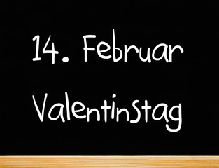 Obraz premium 14. Februar - Valentinstag