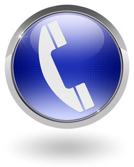 button hotline phone telefon