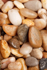 Obraz premium background with round pebble stones