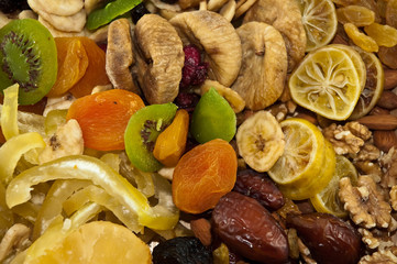 Dried Fruits Collection .