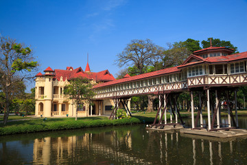 Fototapeta na wymiar Sanam Chan Palace,(King Rama 6), Nakhon pathom, Thailand
