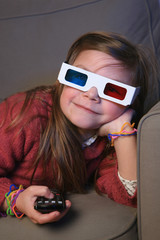 enfant écran 3D