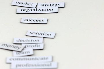 Success on magnetic letters on the whiteboard