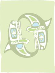 Obraz premium Spinning Orca #2