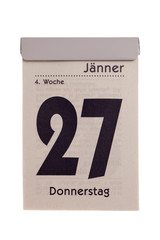 Abrisskalender