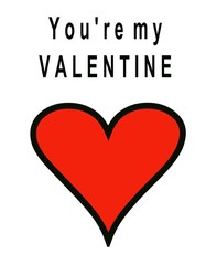 you're my valentine