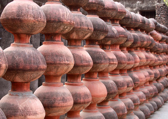 clay pots