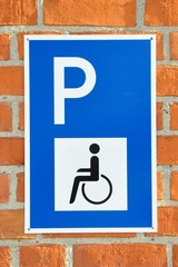 behindertenparkplatz