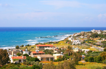 Fototapeta na wymiar Cypr krajobraz