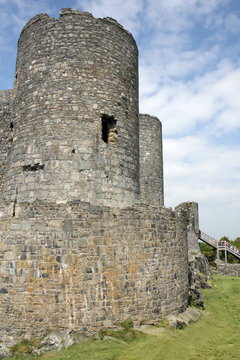 Harlech Castle, Snowdonia, North Wales