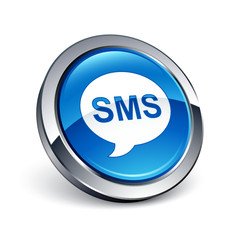 icône bouton internet message sms