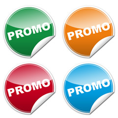 Set pegatinas PROMO con reborde