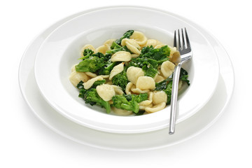 orecchiette con le cime di rapa , italian food