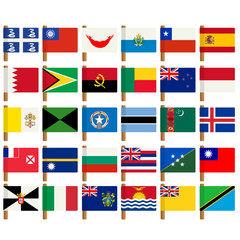 World flag icons set 6
