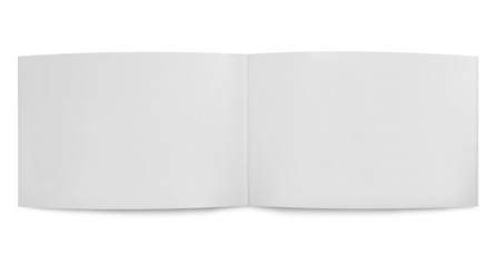 Blank open promotion flyer
