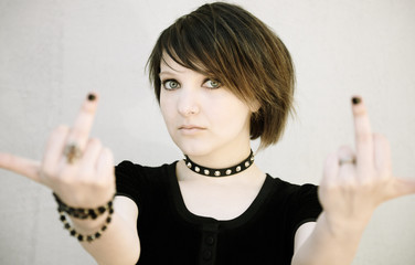 Angry  emo