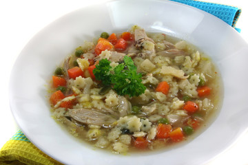 Hühnersuppe