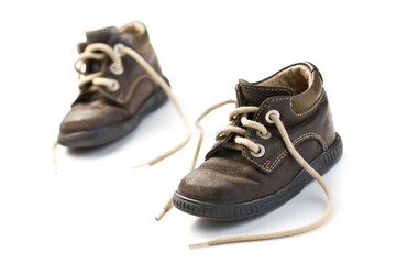 kid's leather shoes