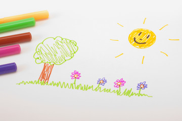 Natur im Sonnenschein