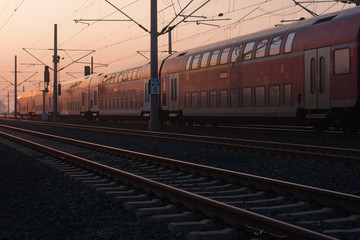 Obraz premium podróż pociągiem